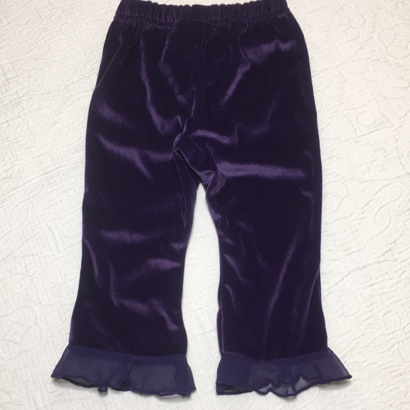 24m (5/$20) Velour Dressy Pants by Basic Editions - Picture 7 of 10